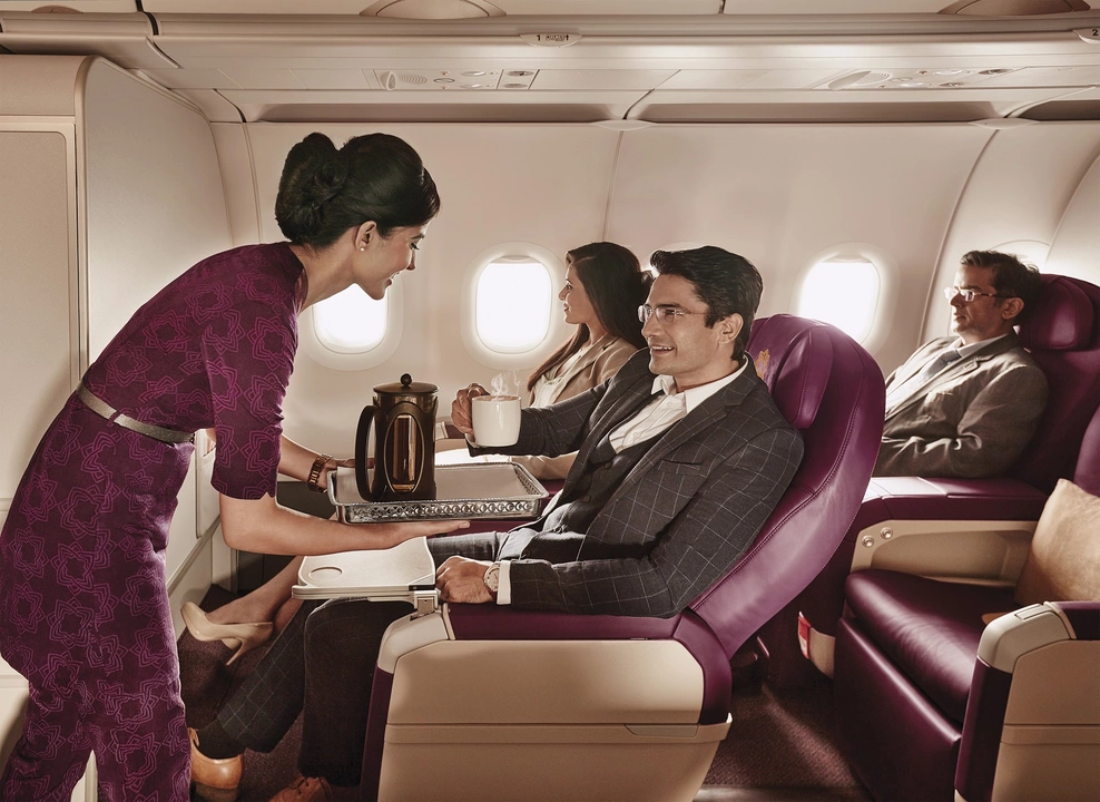 Is Air India considered a luxury airline?